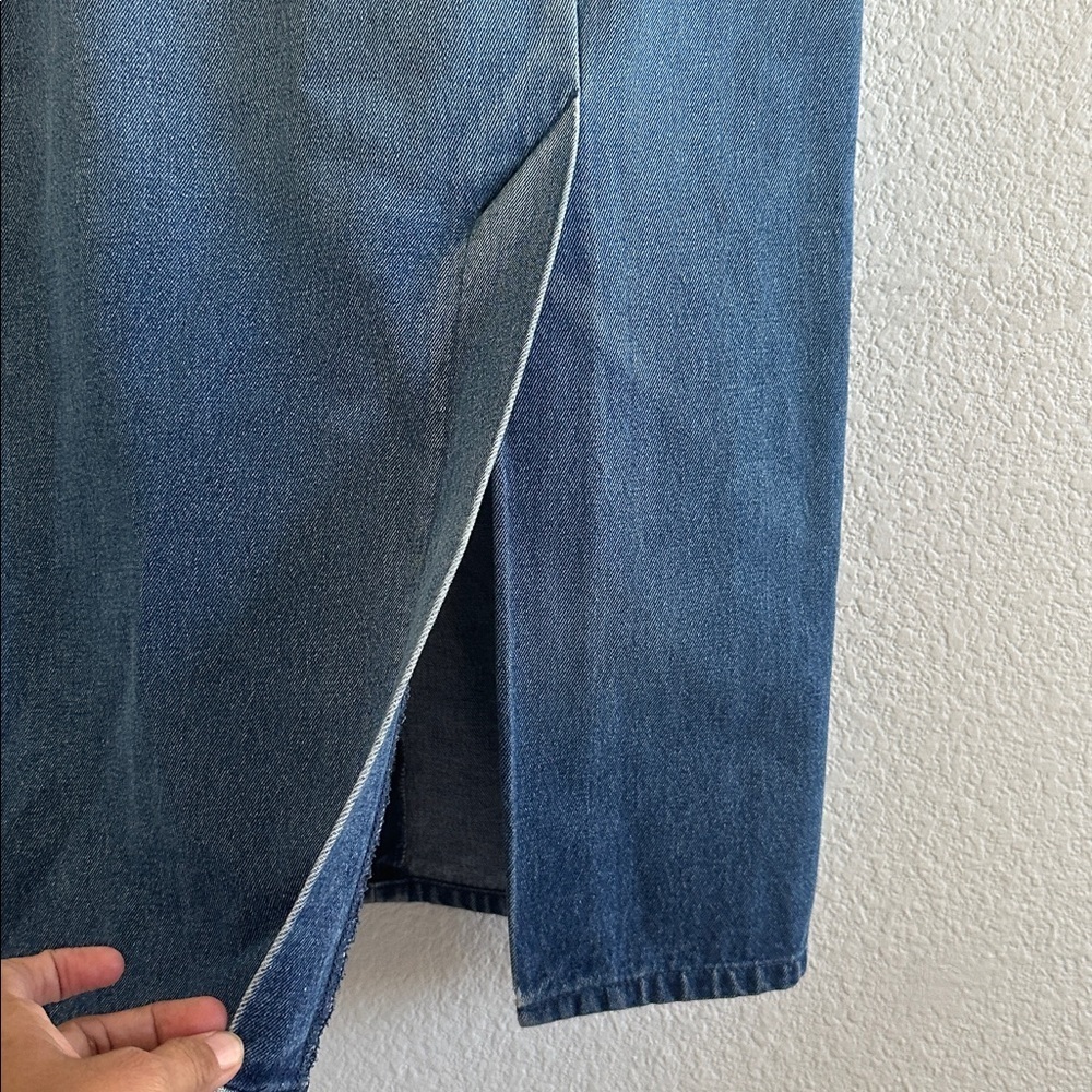 Vintage 90’s, Y2K Mixit Blue Denim skirt - Picture 4 of 6